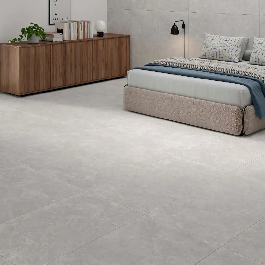 grey stone effect porcelain floor tile