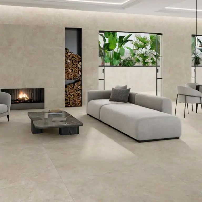 beige stone effect wall tile
