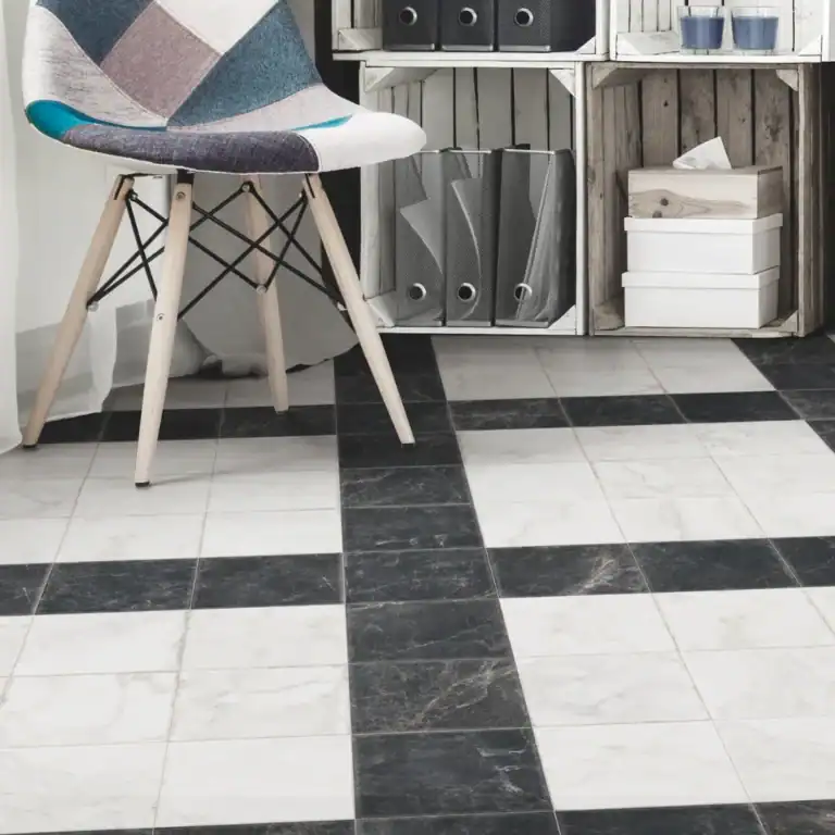 white Victorian porcelain tile
