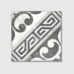 Victorian patterned porcelain tile