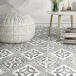 Victorian patterned porcelain tile