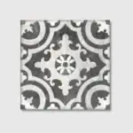 decorative Victorian porcelain tile