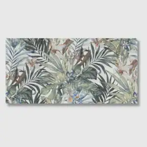 Caribbean Decor tropical patterned porcelain tile