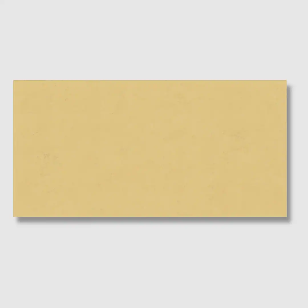 Plain Ginger yellow porcelain tile