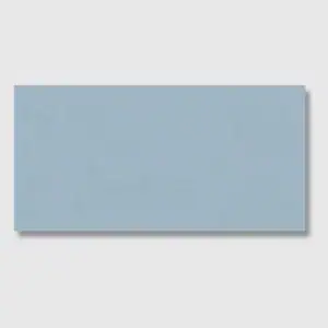 Plain sky light blue porcelain tile