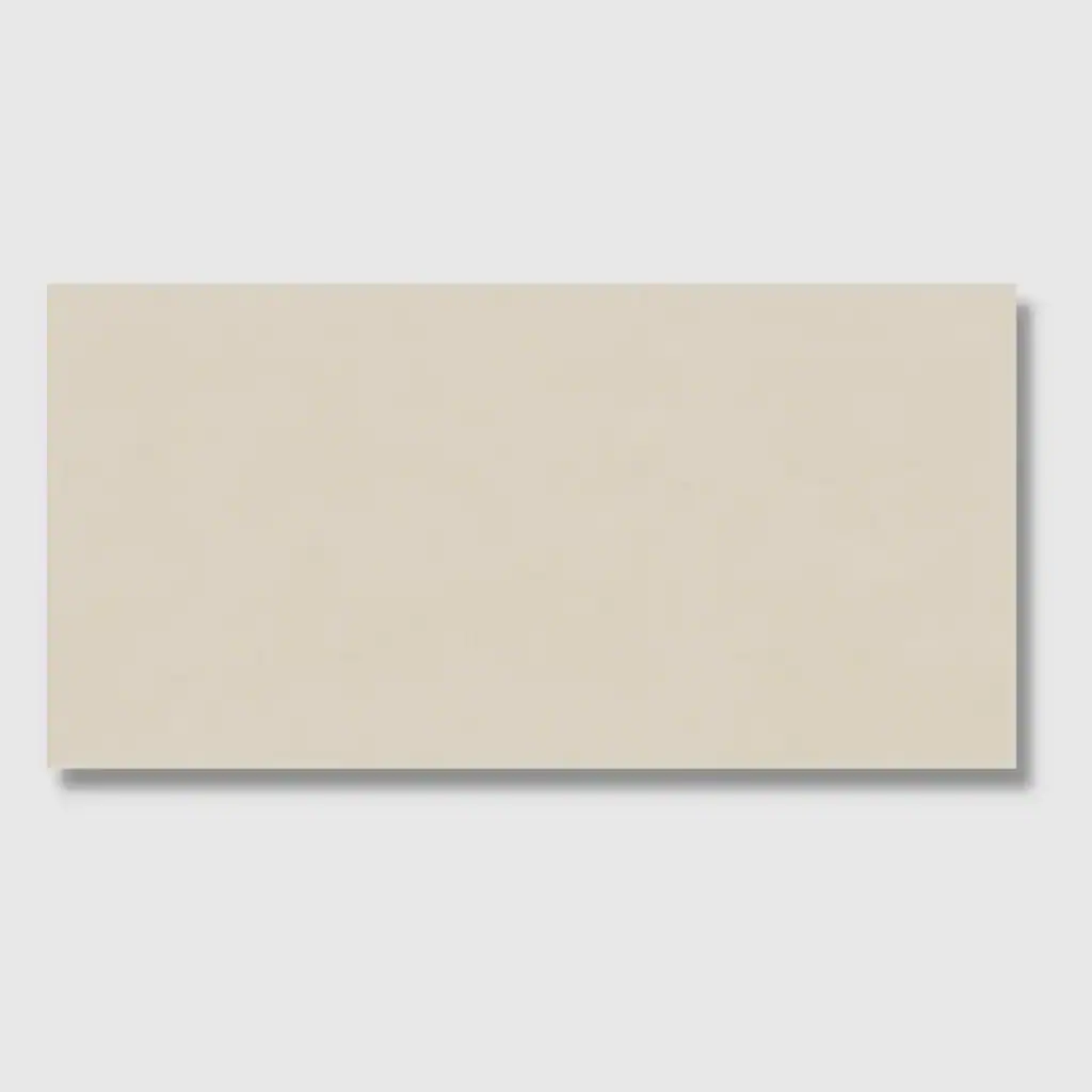 Plain Alabaster pastel yellow porcelain tile