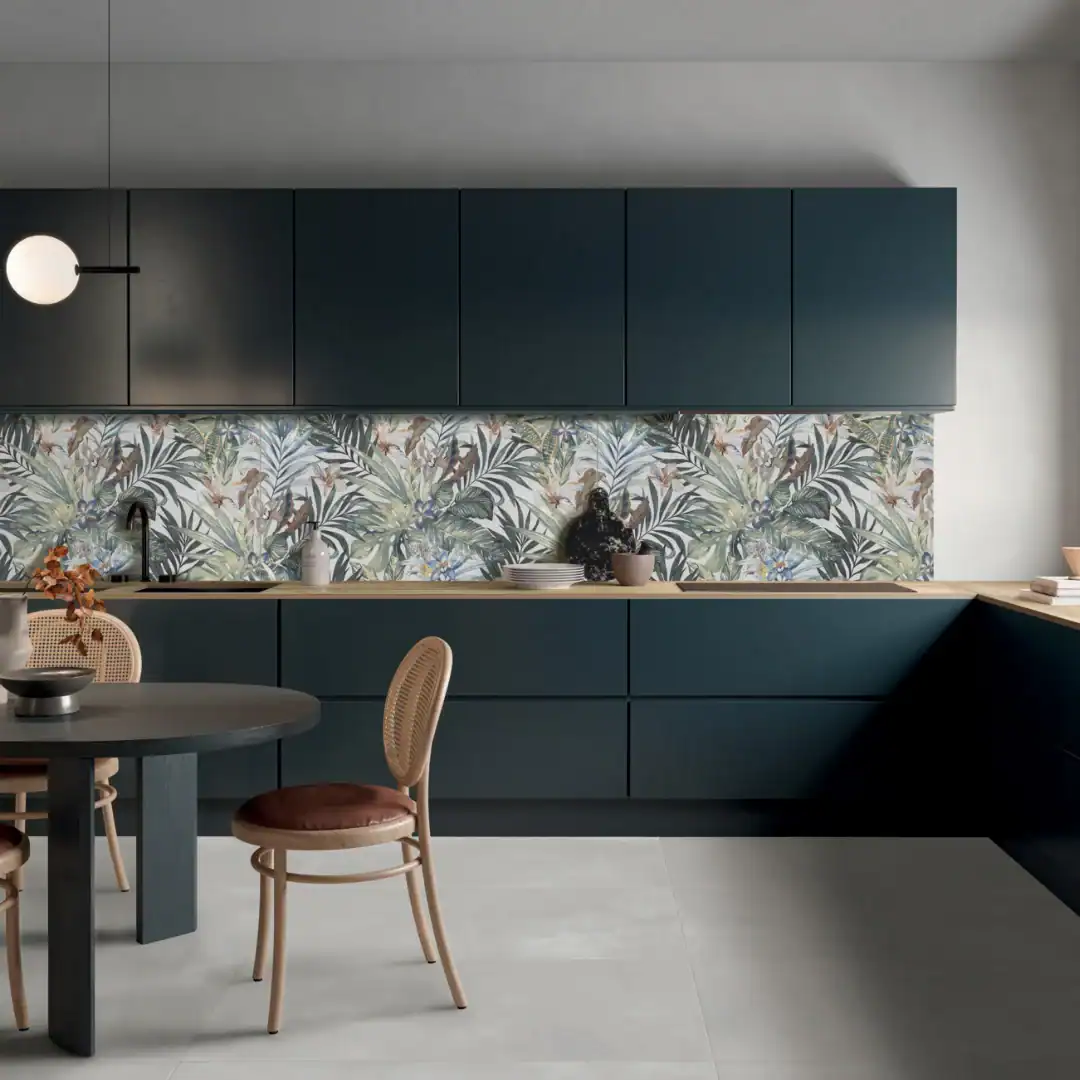 Caribbean Decor tropical porcelain tile