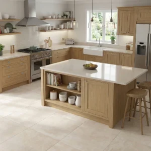 Caldera rustic tiles kitchen